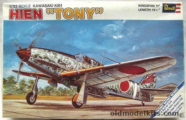 Revell 1/32 Kawasaki Ki-61 Hien 'Tony', H276 plastic model kit